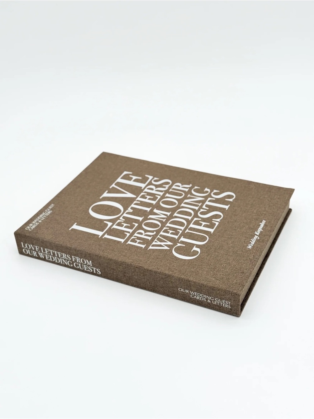 Ceremony Club - Wedding Guest Love Letters Keepsake Book Box